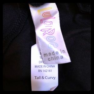 LulaRoe TC Black leggings